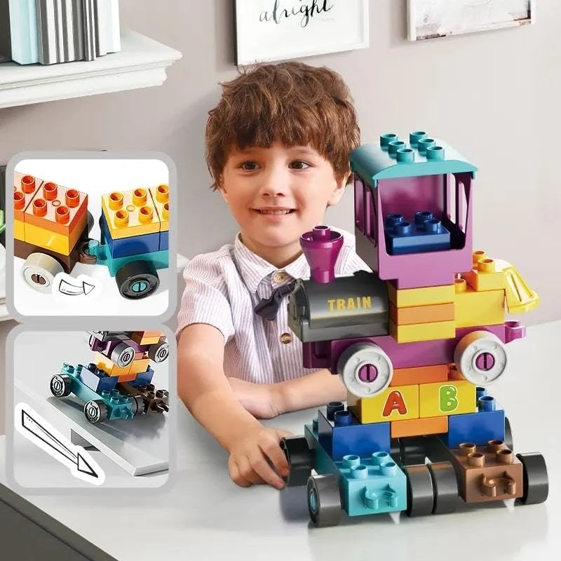 Alphabet Train - 3 years and up 34 pieces