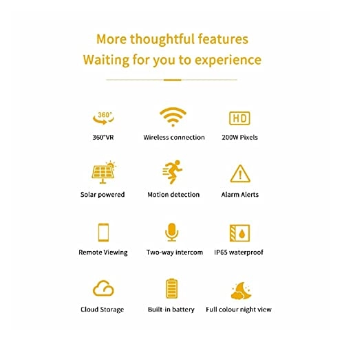 Solar Security Camera 1080P