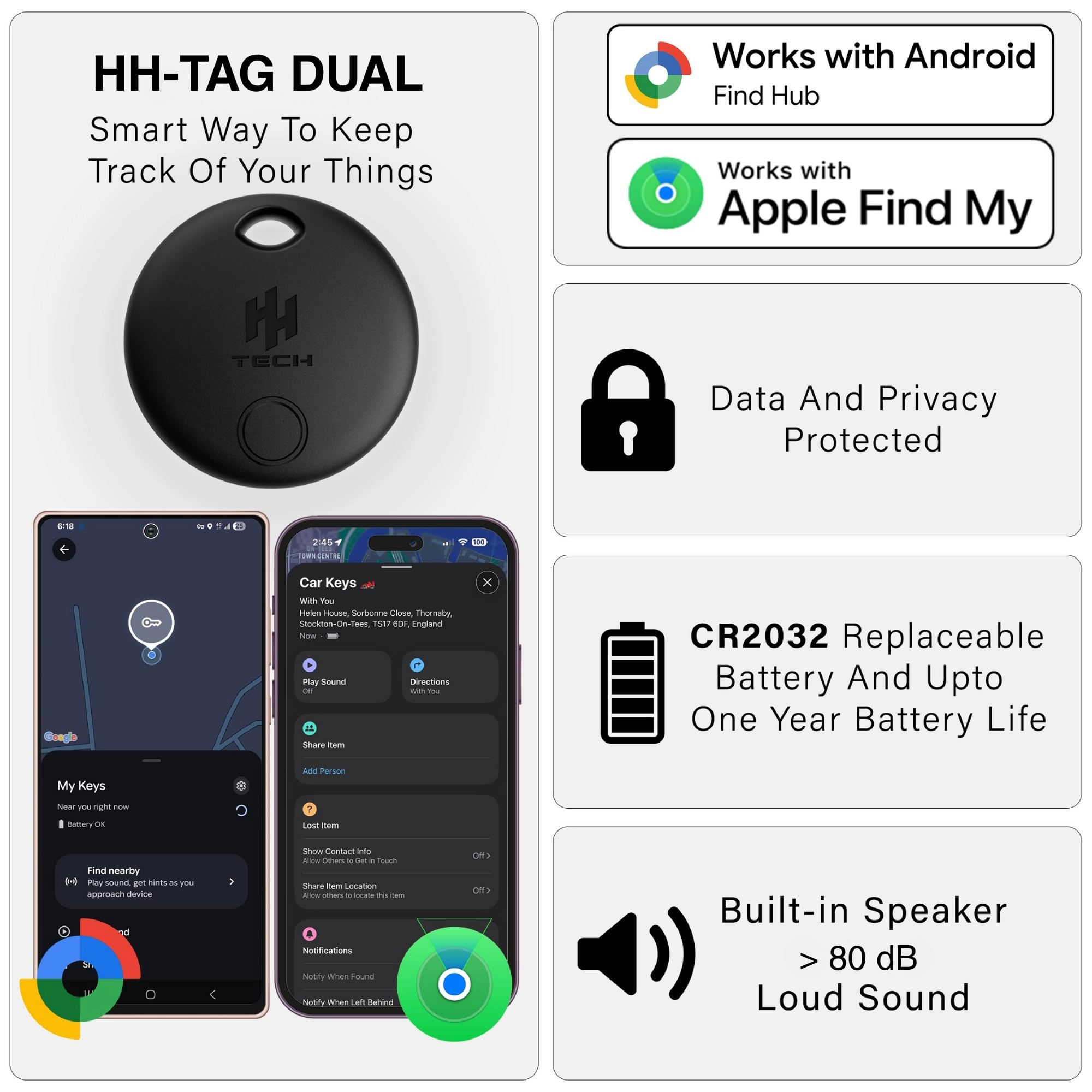 Smart Tracker Tag Dual Pack