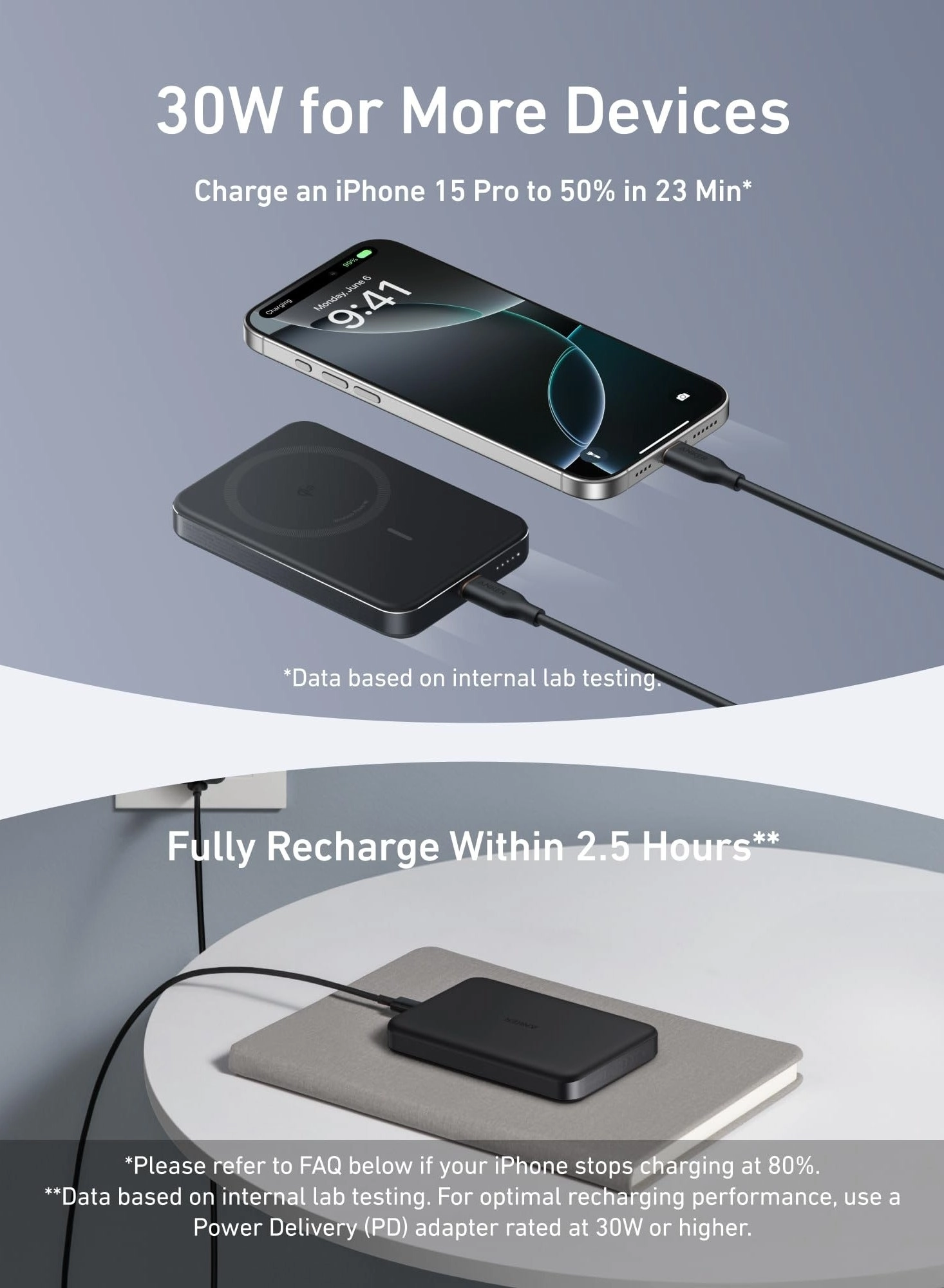 MagGo - 10,000mAh 15W Qi2 Certified