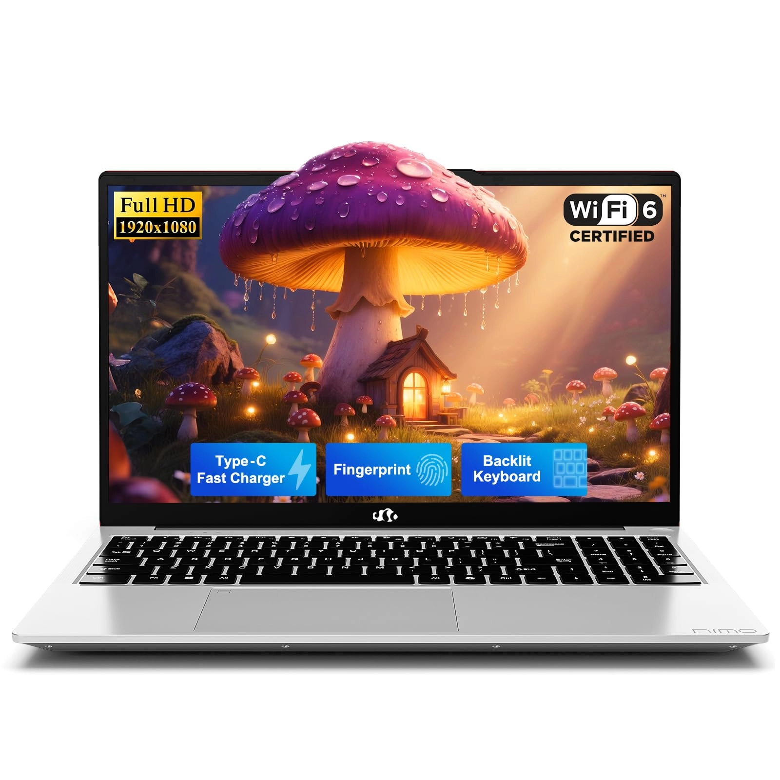 NIMO Student-Laptop N157 - 17.3'' N100 8GB DDR4 128GB SSD