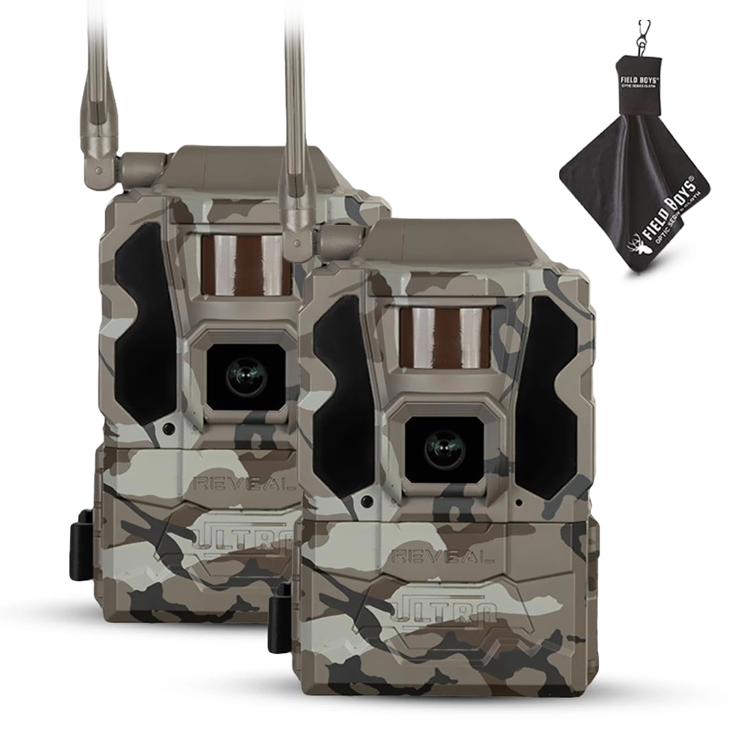 Tactacam Reveal Ultra - 4K 1080P + Microfiber Cleaning Cloth