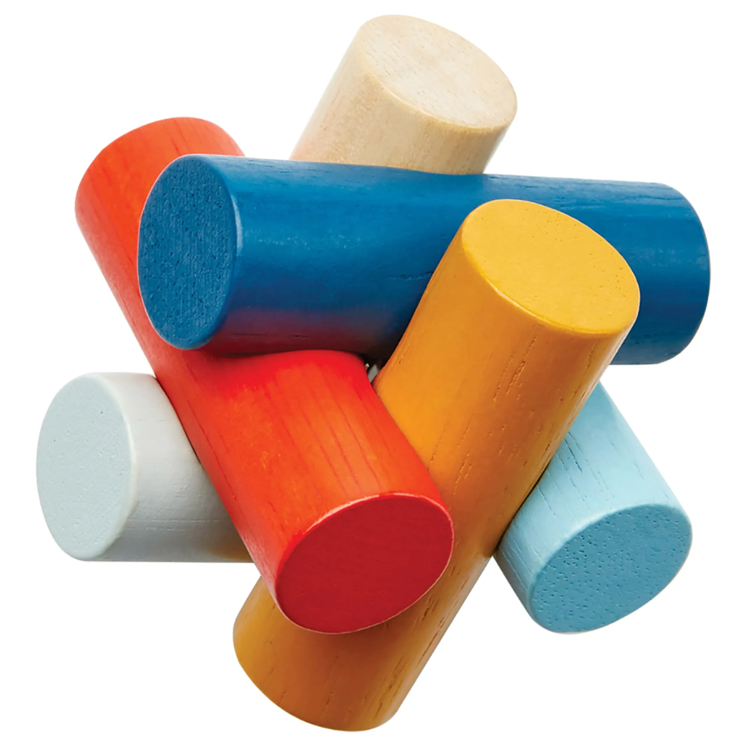 PlanToys Planmini - Log Puzzle - 3 + 6 piece(s)