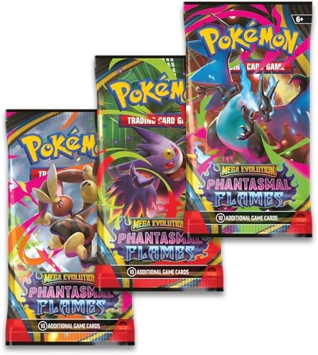 Mega Evolution—Phantasmal Flames Triple Pack Weavile - 1 Foil Promo Card 3 Booster Packs