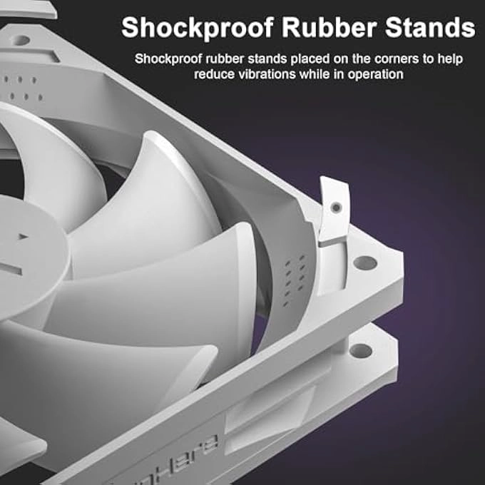 120MM COMPUTER CASE FAN - 6 fan(s)