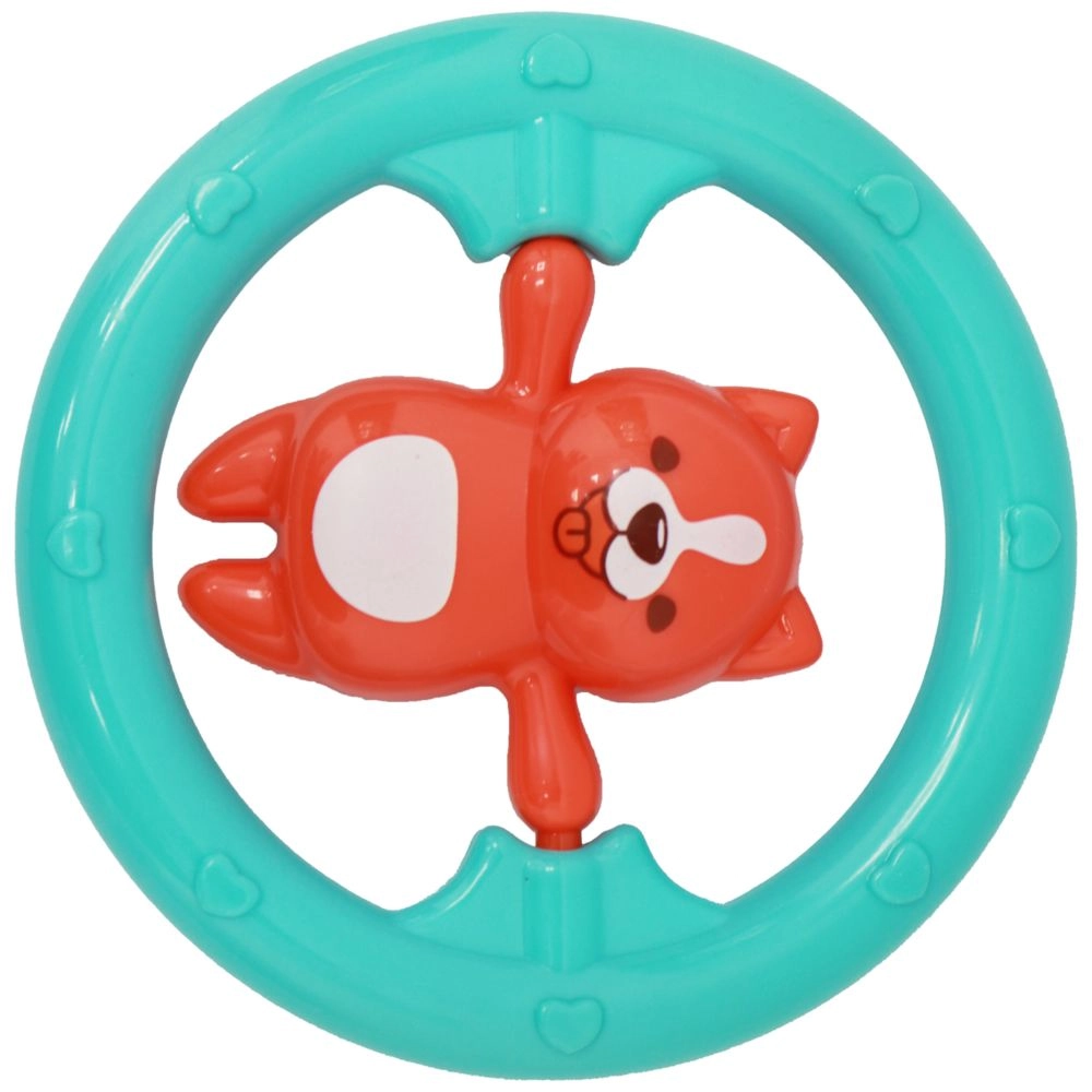 Teddy Bear Teether Rattle - Soft Silicone