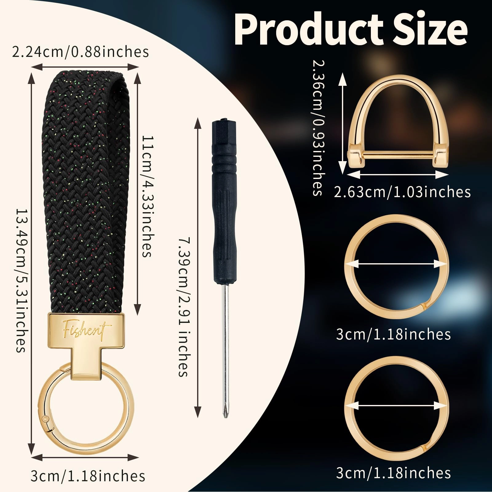 Stretchy Car Keychain - Fun