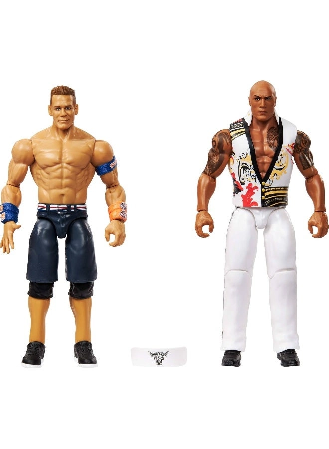 Main Event Showdown - The Rock Final Boss + Main Event Showdown - John Cena 2 pcs