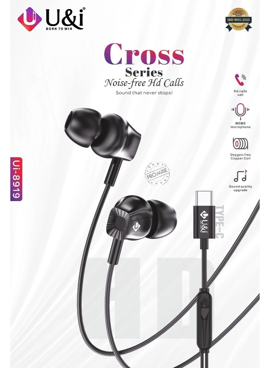 Cross Series UI-8919 Wired Earbud