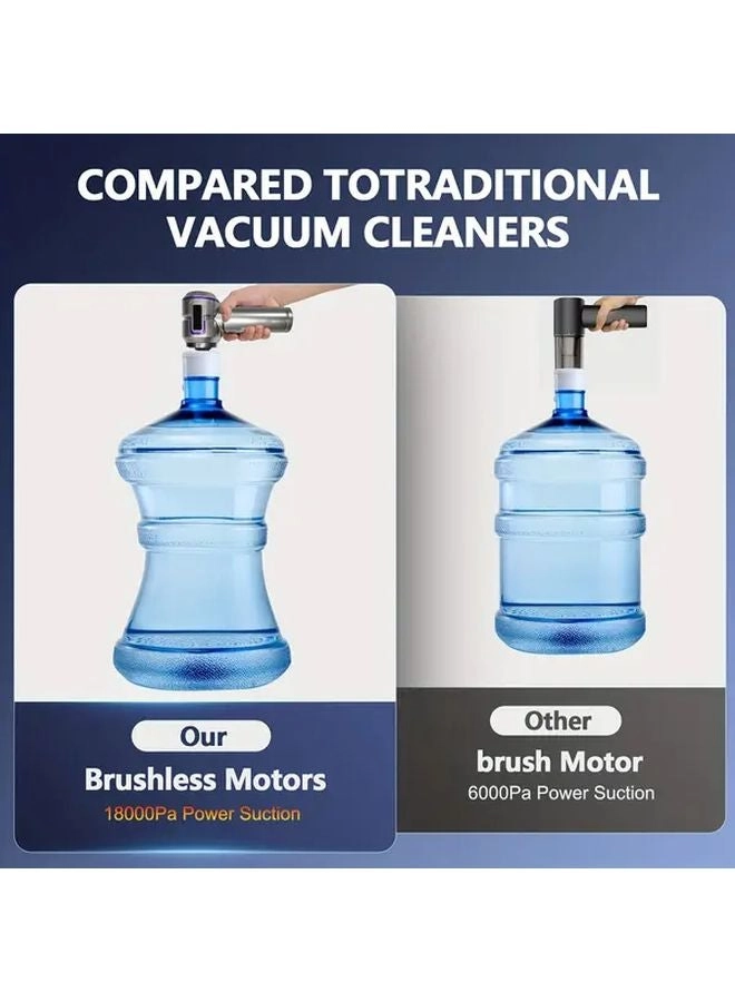 4-in-1 Wireless Handheld Vacuum Cleaner - 2000mAh