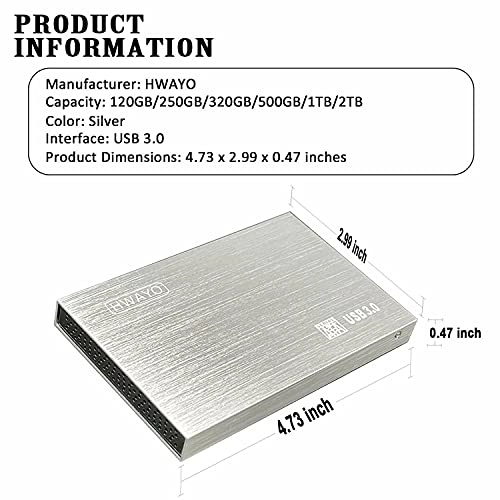 HPHD - 500GB 2.5-inch HDD