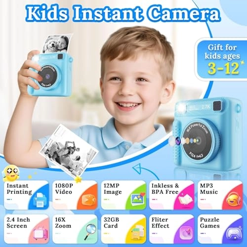 Instant Print Camera
