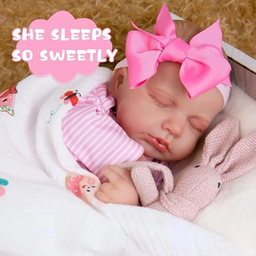 Reborn Baby Doll - 20-Inch Cloth Body Ages 3+