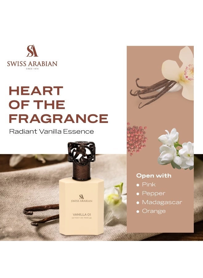 Vanilla 01 Eau de Parfum 50ml