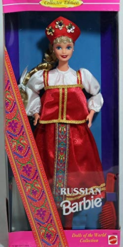 Barbie Dolls of the World Russia - blue Ages 6+