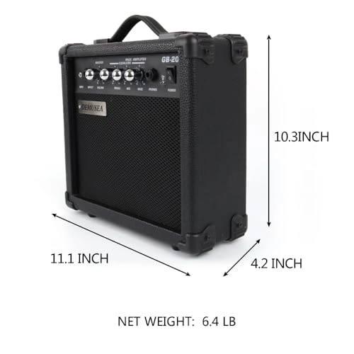 Bass Guitar Amplifier - 20W Black