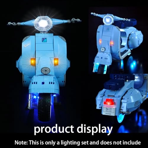 Led Lighting Kit for Ve-spa 125 - Compatible with Leg0 10298 Remote control