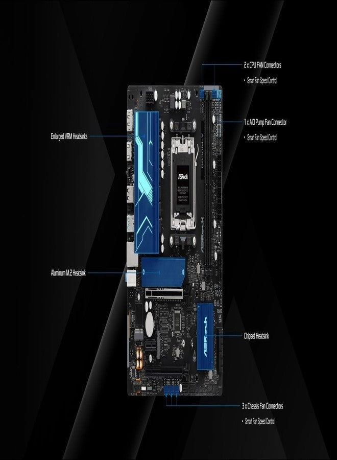 B850M-X R2.0 - AM5 Micro-ATX DDR5 8200+ OC