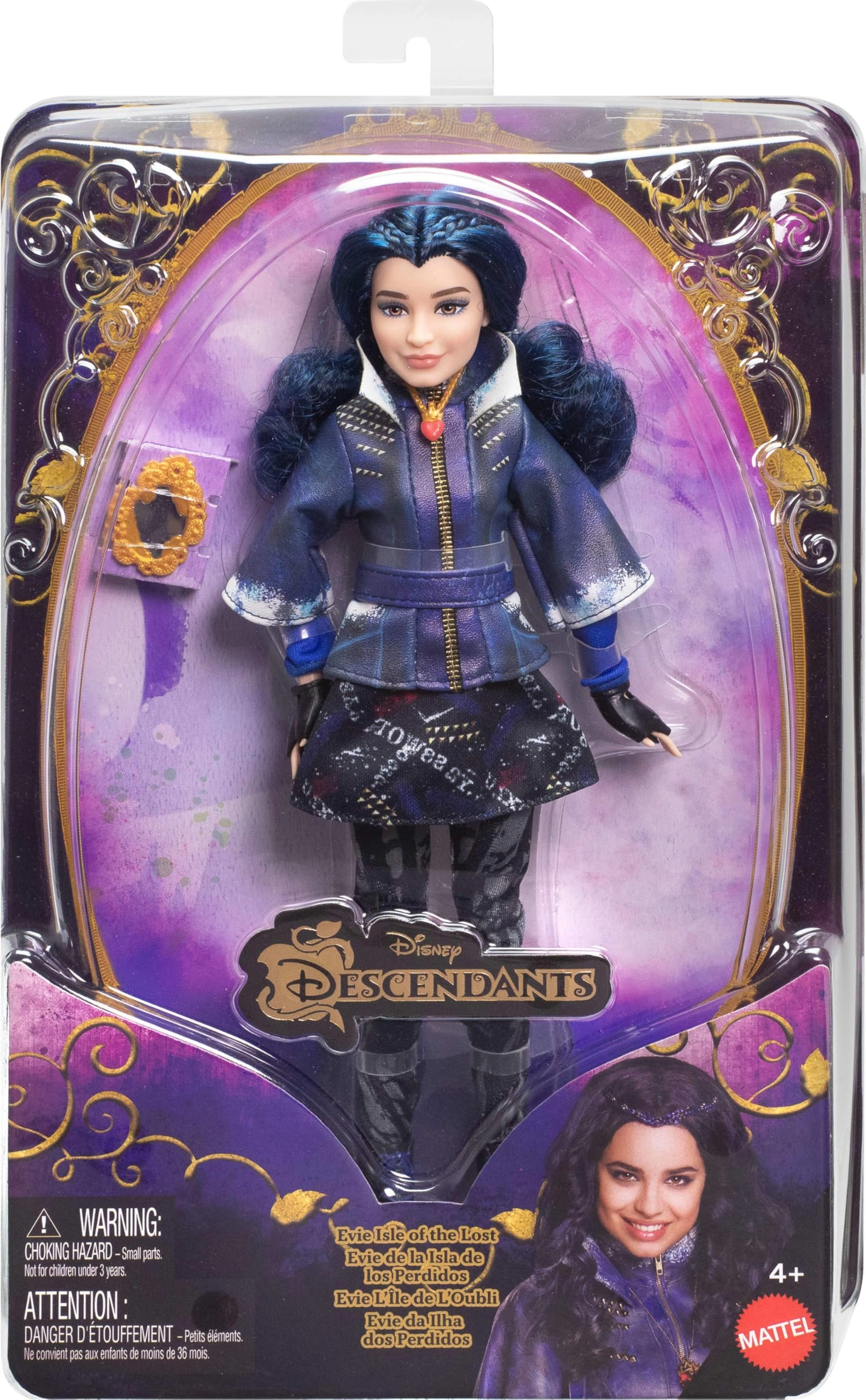 Evie Fashion Doll - Isle of the Lost Tenth Anniversary Ages 4+