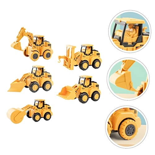 Excavator - Orange Pull-Back