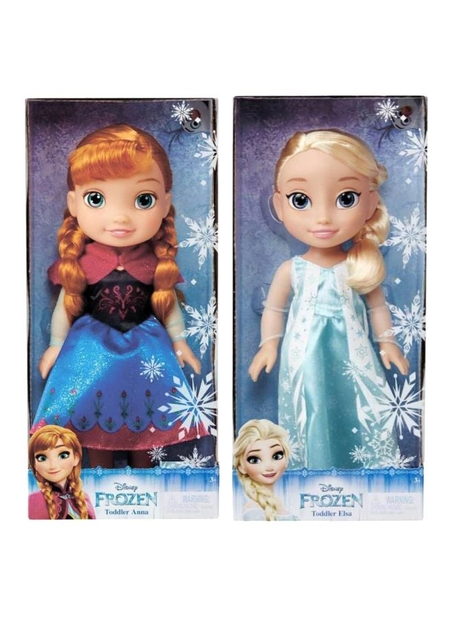 JAKKS Pacific Anna And Elsa Set - Anna And Elsa 2-Piece Toddler