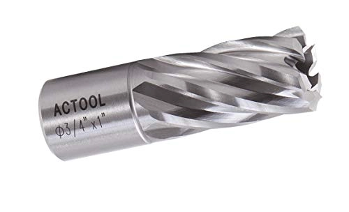 HSS annular cutter - 3/4" steel, copper, aluminum, stainless steel and plastic