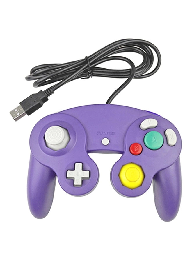 DATA FROG Nintendo Gamecube/Mac Wired USB Game Controller - Black/White/Red/Green/Yellow
