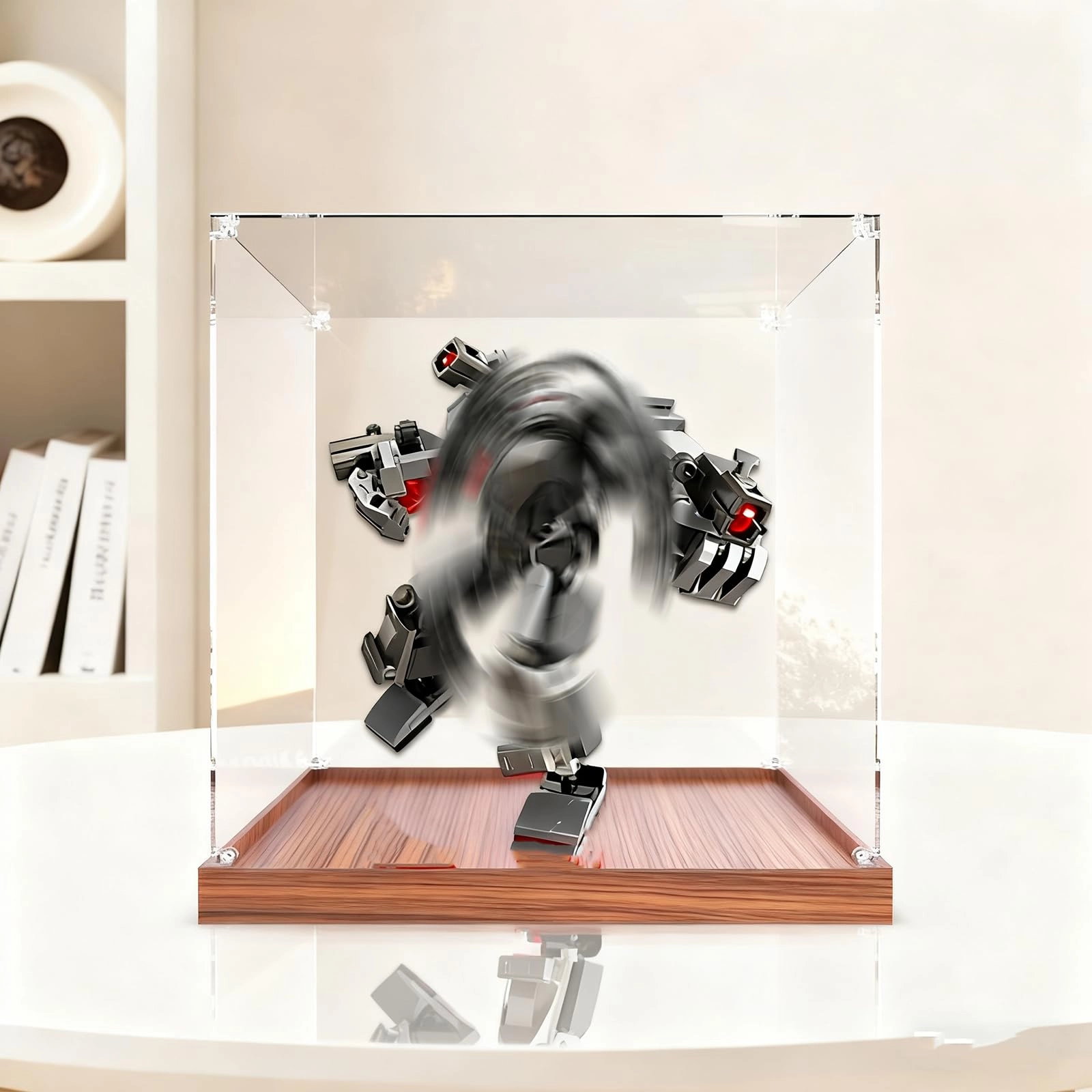 bodamaike Display Case - 76277 Compatible with Lego Superhero Series Transparent