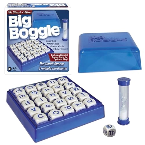Big Boggle - 5x5 Grid 25 Letter Cubes