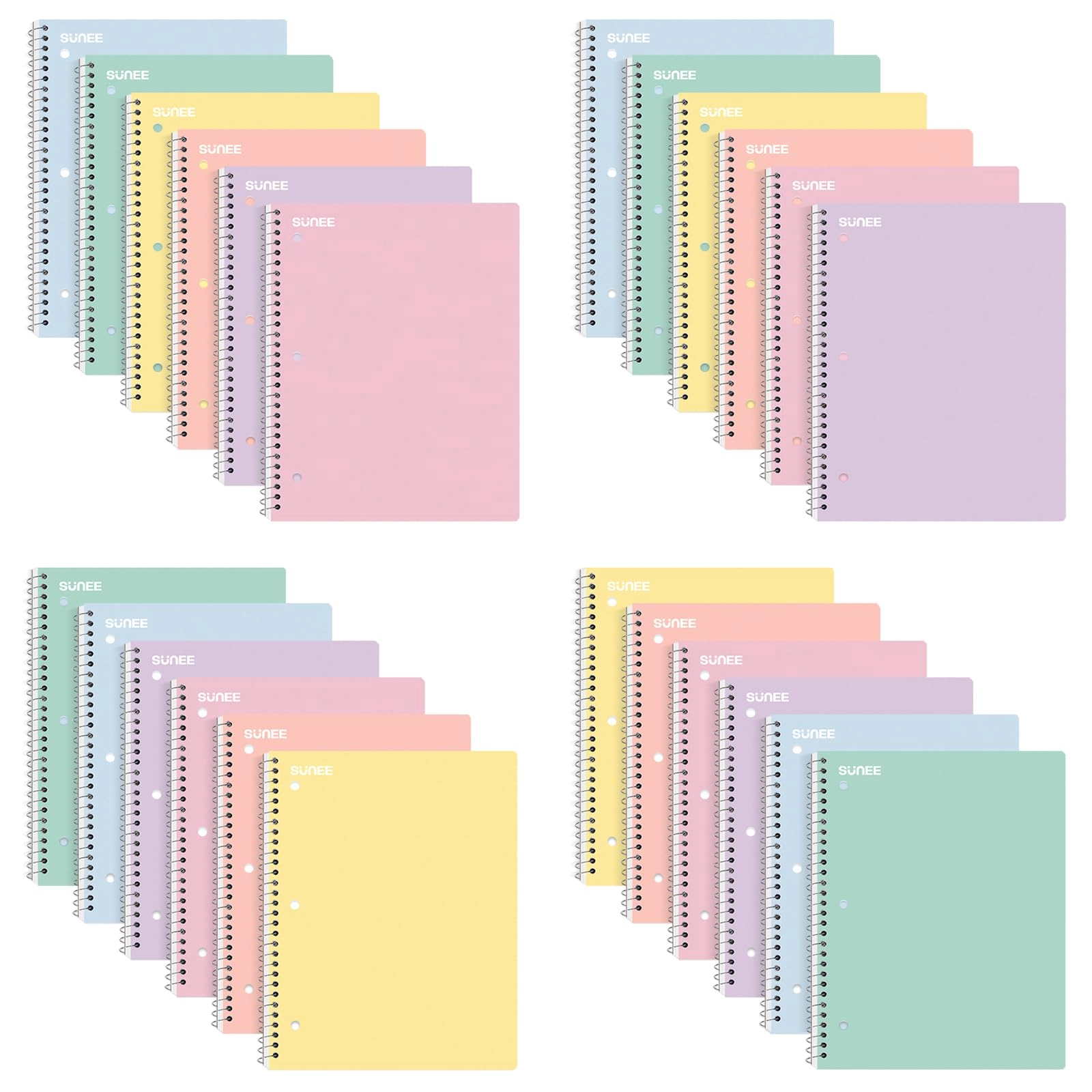 Spiral Notebook 8" x 10-1/2" Spiral - Lined 70 Sheets