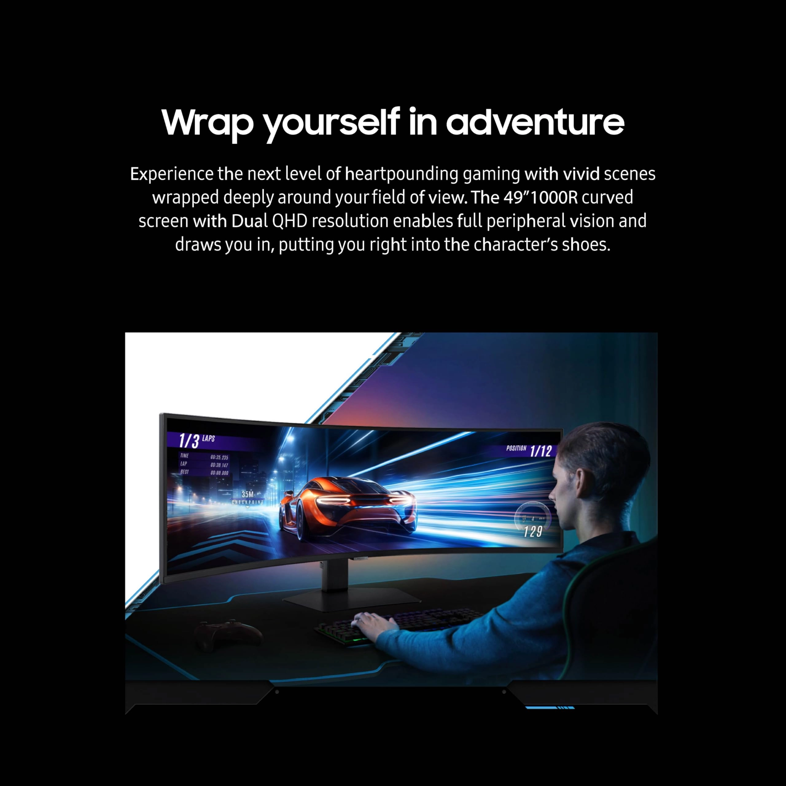 Odyssey G9 - SM-LS49CG954EMXUE 49 inch 5120 x 1440