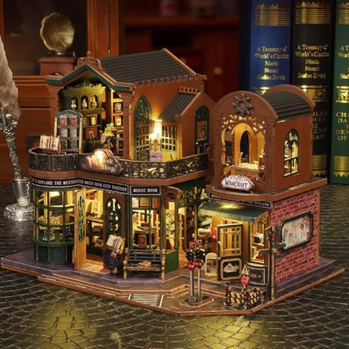 Magic House - 3D Mini Dollhouse Musical Movement
