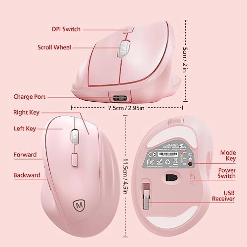 MP-V01B - Bluetooth Wireless USB 2.4G
