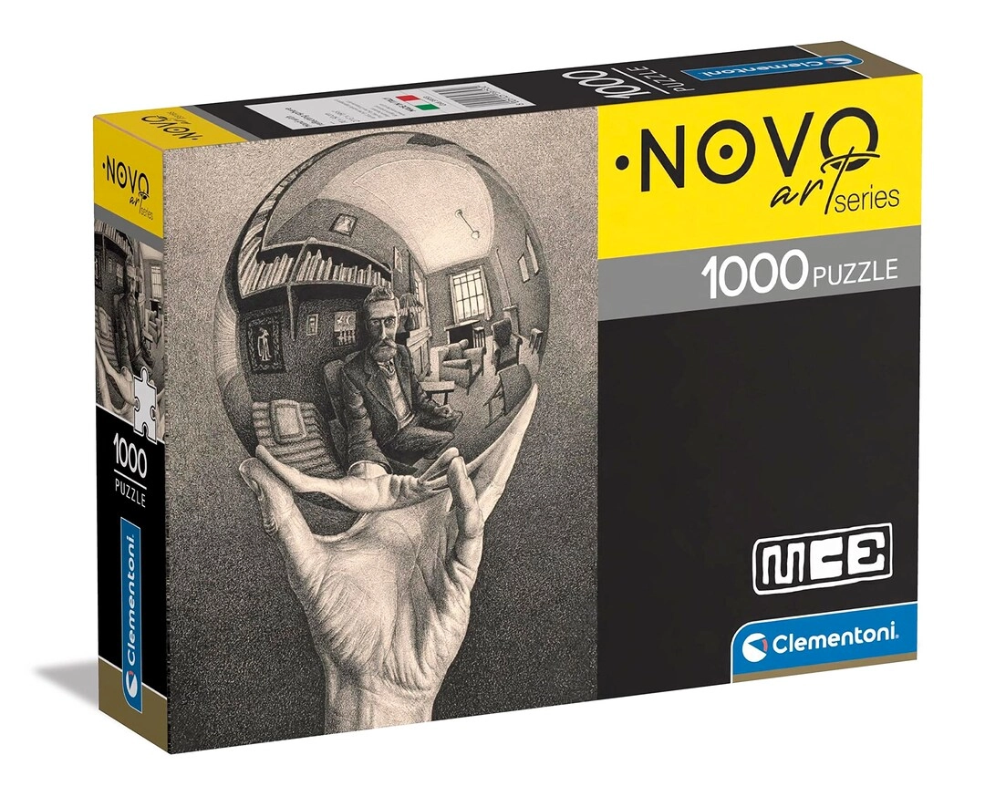 Clementoni Escher Hand with Reflecting Sphere Puzzle (39753) - 1000 pcs