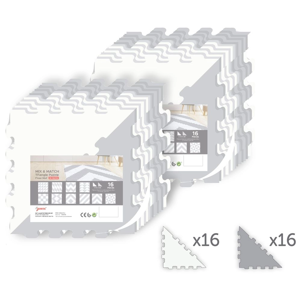 Triangle Puzzle Floor Mat - 10 Months