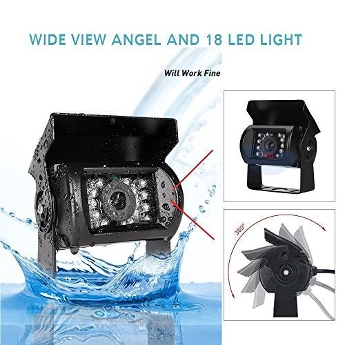 Vehicle Backup Camera System - Night vision Hardwire