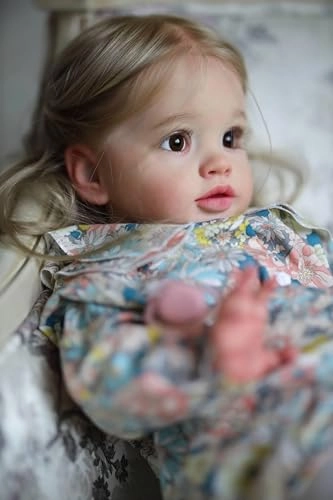 Reborn Doll - 26-inch Vinyl Rooted Hair Ages 3+