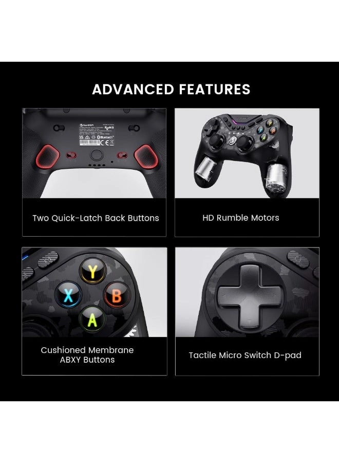 Android iOS PC Nintendo Switch Tarantula Pro - black