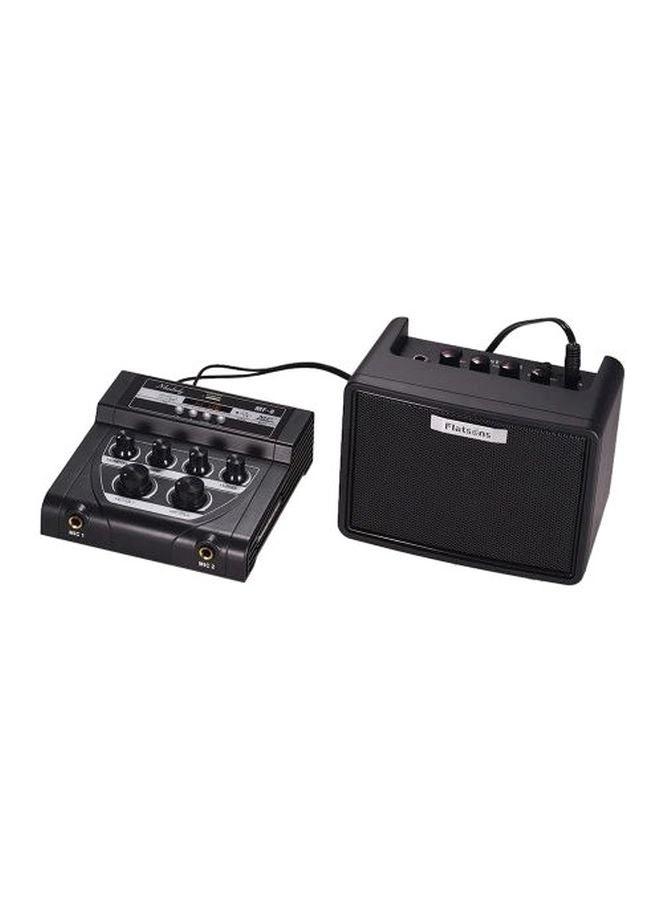 I5036W-UK-A - Mini Karaoke Sound Audio Mixer White/Black