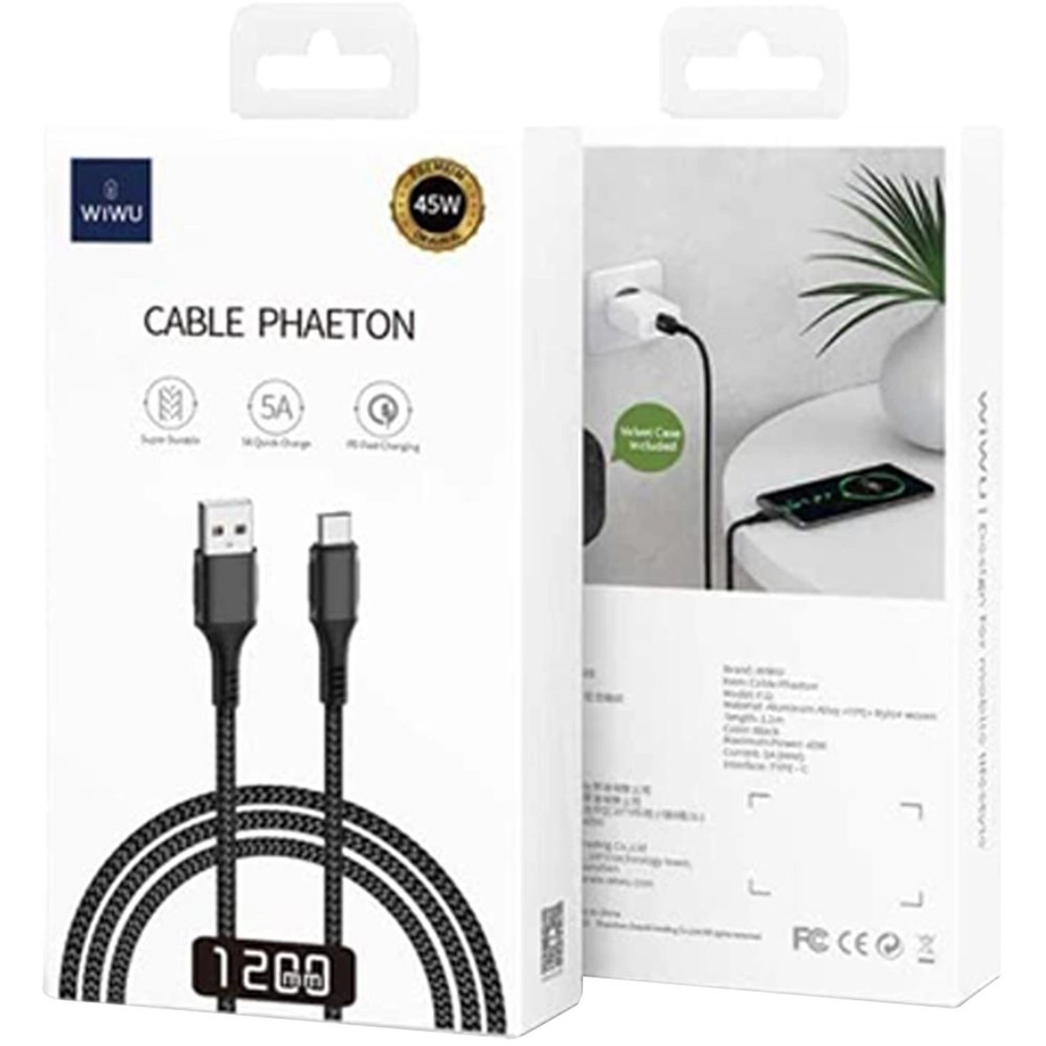 F1212MMB USB-A to USB-C 1.2m