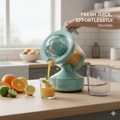 Mini Electric Citrus Juicer - 300W 400ml