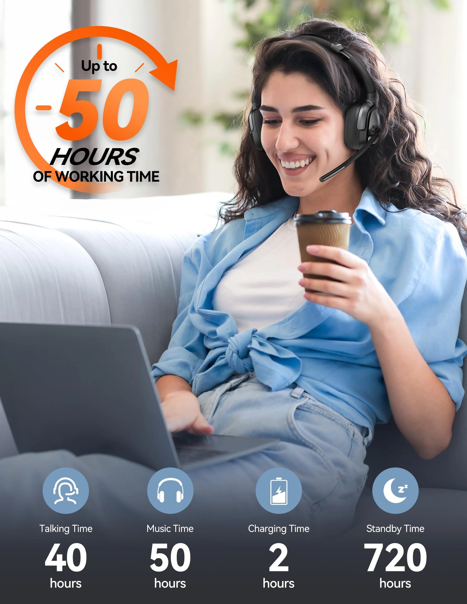 TK-HS026 Wireless Headset