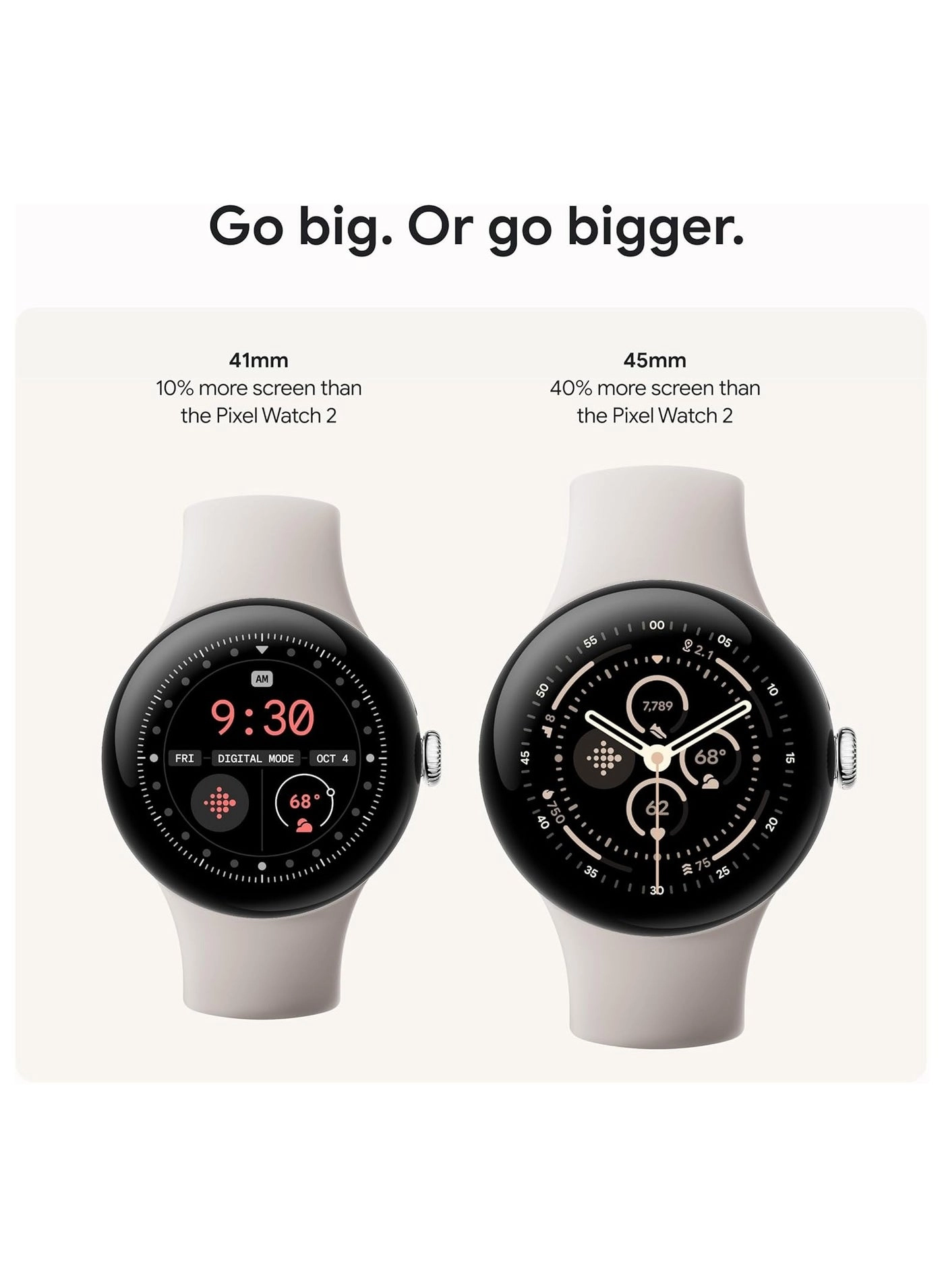 Pixel Watch 3 45mm Aluminium