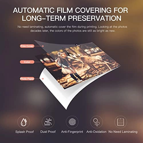 Full-Color Photo Printer - Thermal Wi-Fi Portable