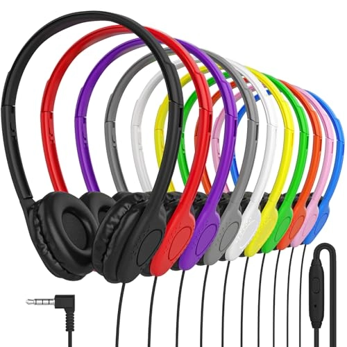 Bulk Headphones with Microphone Wired Headphone