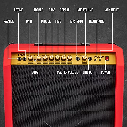 Electric Guitar Amplifier - 60W 10" 4-Ohm Speaker