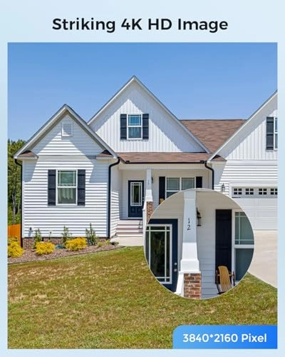 4K PoE Camera System - 8 cameras 16 channels 8MP