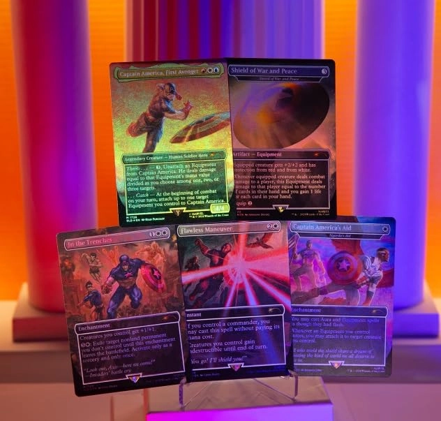 MTG Decks & More Secret Lair x Marvel's Captain America - Foil Edition