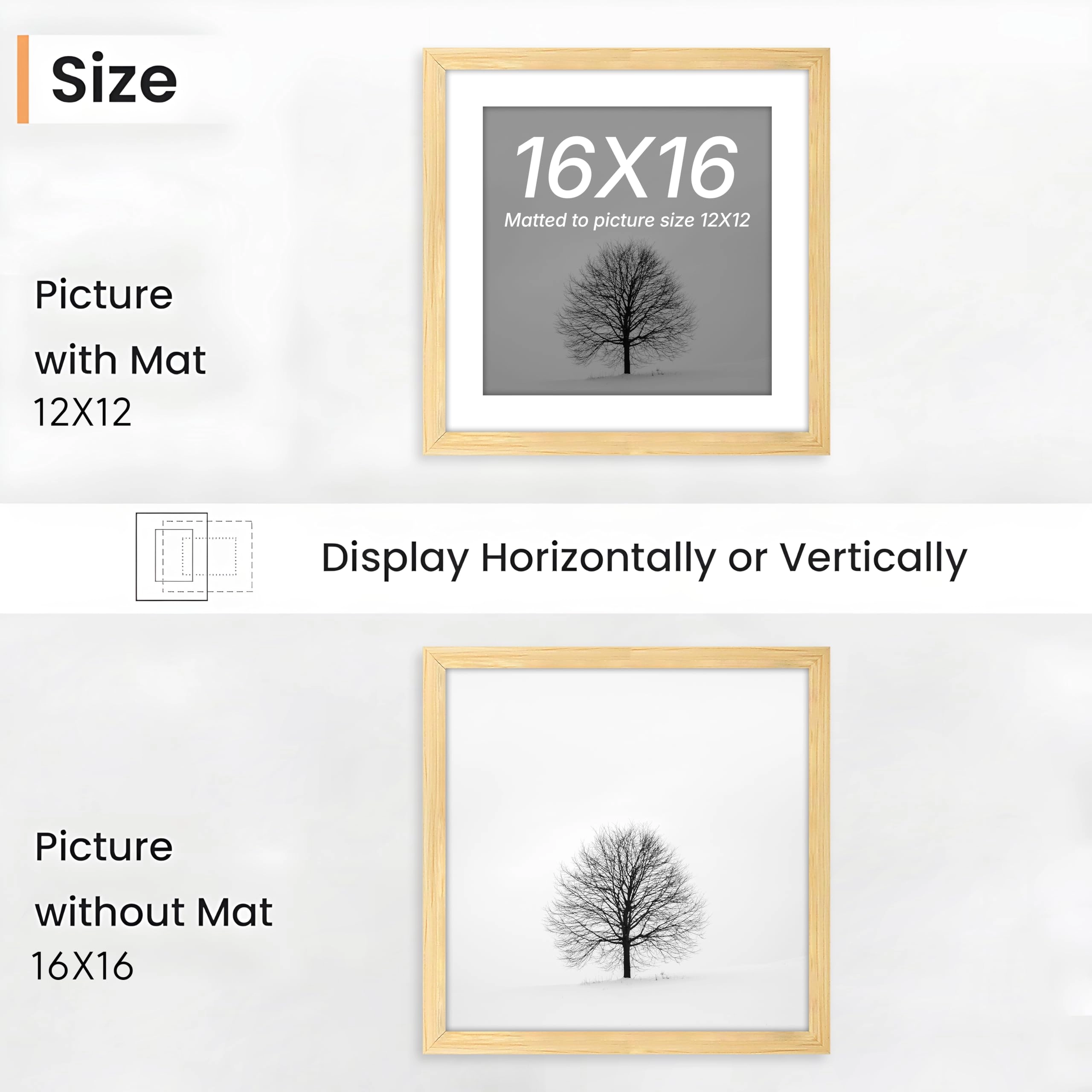 Document Frame - 16x16 Inch 1