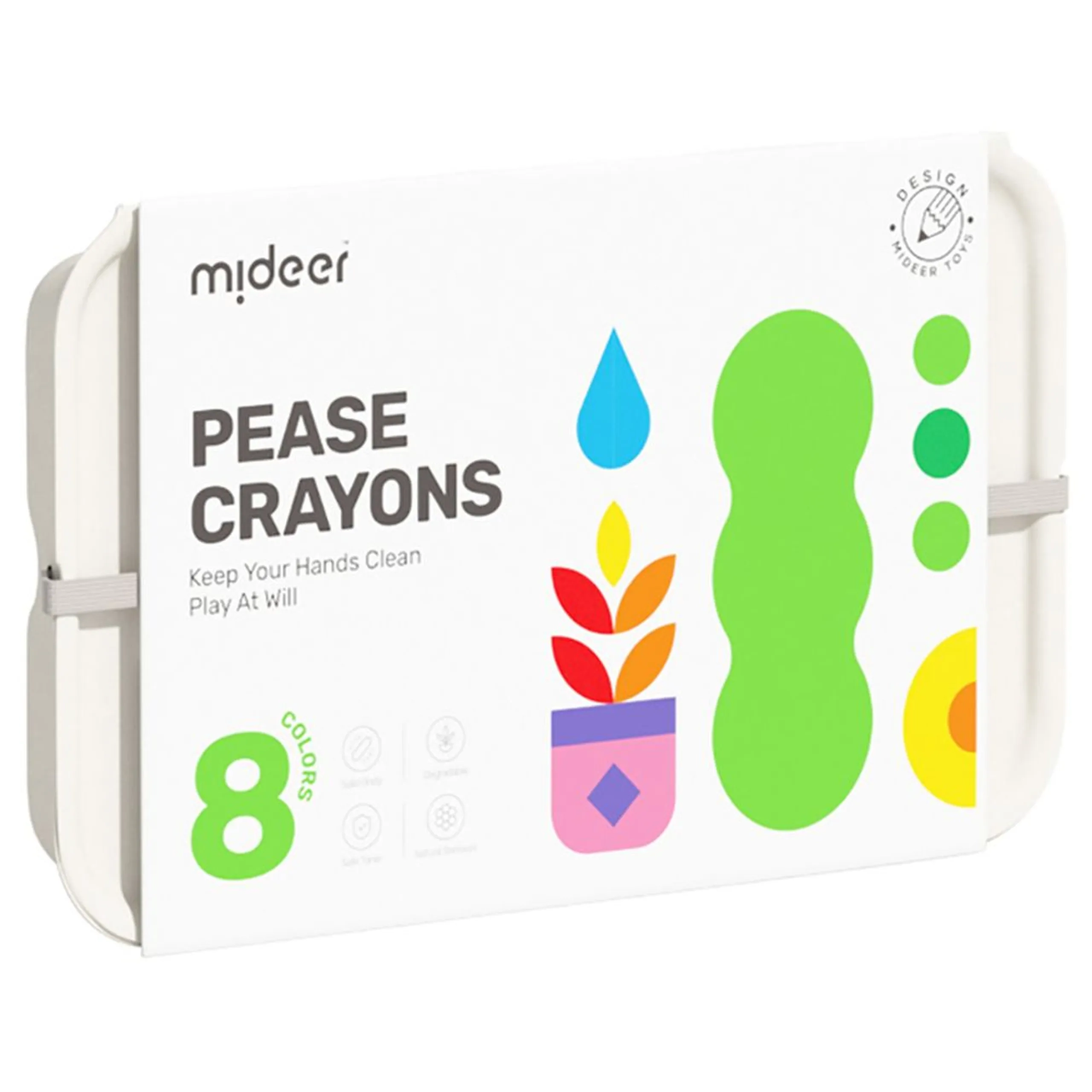 Pease Crayons - 8 Colors